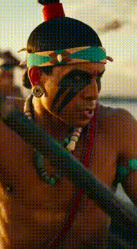 AI generated video: Lake Texcoco Aztec Racing
