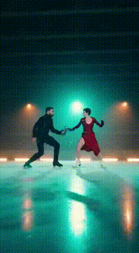 AI generated video: Ice Dancing And Fencing