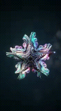AI generated video: fascinatingly Elaborate 3D Fractal Magically Mutating in Rapidly…