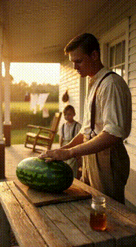 AI generated video: welcome to melon meadow