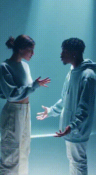 AI generated video: FROZEN ARGUMENT / JERSEY CLUB SWITCH-UP