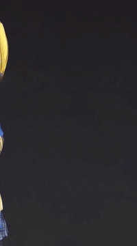 AI generated video: fl0nn3C shouts, "Whoosh!" as she appears from no where. She has long blonde…