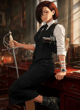 AI generated video: Subject and Wardrobe A tall, slender woman in her mid-30s. She wears a fitted…