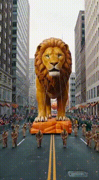 AI generated video: When the parade attacks back 😂