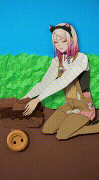 AI generated video: The Bloom Button