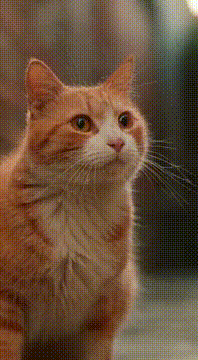 AI generated video: Two cats fight together mobile shooted video with emotional storyline