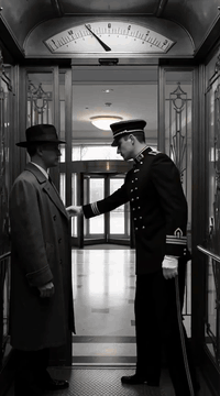 AI generated video: integrated_multimodal_description: [0s-2s] Semi-realistic black-and-white film…