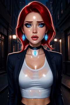 AI generated video: closeup basety style, (dreamlikeart, redshift style, analog style:1.1)…