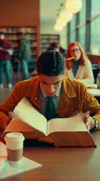 AI generated video: Le gars qui étudie VRAIMENT trop