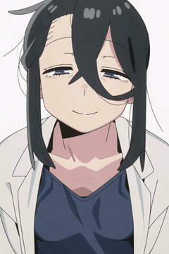 AI generated video: A subtle animation of an anime-style upper-body portrait. The camera remains…