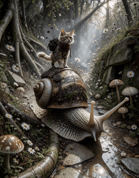 AI generated video: Whimsical cinematic fantasy image-to-video sequence based on <Picture 1>…