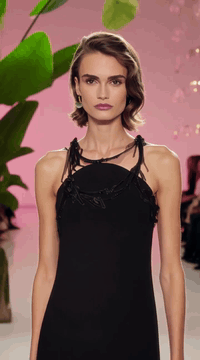 AI generated video: top model