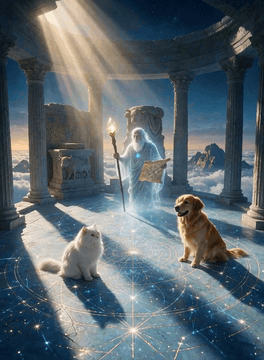 AI generated video: Create a 5-second vertical cinematic fantasy animal video based directly on the…