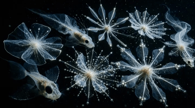 AI generated video: 10-second continuous biological transformation from the first frame to the last…