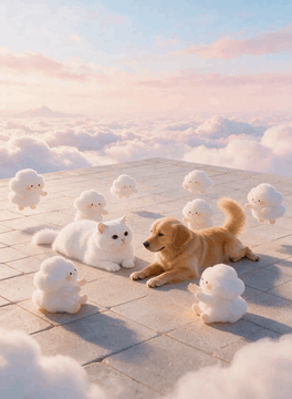 AI generated video: Create a 5-second vertical cinematic, photorealistic fantasy animal video based…