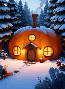 AI generated video: integrated_multimodal_description: [Shot 1] Whimsical fantasy style, a glowing…