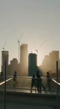 AI generated video: A better society