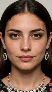 AI generated video: integrated_multimodal_description: A head-and-shoulders portrait of a woman…