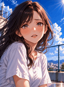 AI generated video: z1os, anime illustration, strong anime style, cel-shaded, clean line art…