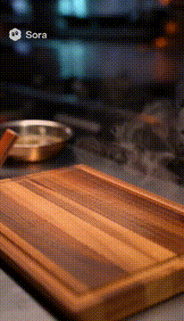 AI generated video: [Concept] A 15-second cinematic food short inside a three-Michelin-star…