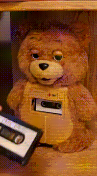 AI generated video: REMEMBER TEDDY RUXPIN? 🗑️🤖