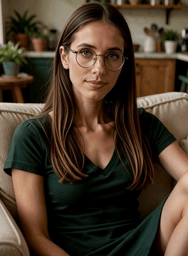 AI generated video: Thessaly, an adult woman with a tall, slender build, fair skin, and hazel-green…