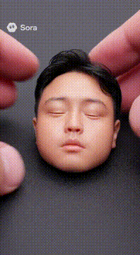 AI generated video: Exactly the same but @qinrui instead