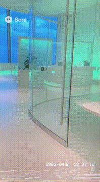 AI generated video: Raw, authentic VHS camcorder footage circa early-2000s, recorded directly to…