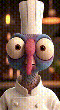 AI generated video: the chef has spoken