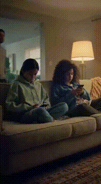 AI generated video: Cinematic flashback, slightly desaturated colors. Two teenage girls are seen…