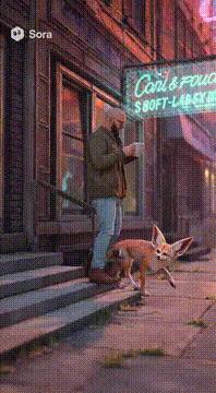 AI generated video: Heyyy where'd my animated aesthetic go? Not mad about the quality here, though!…
