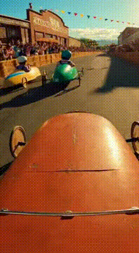 AI generated video: Pleine vitesse