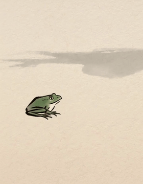 AI generated video: integrated_multimodal_description: [Shot 1] Sumi-ink painting style animation…