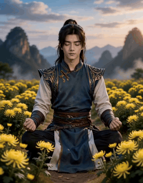AI generated video: subject_definitions: <Subject 1> is Tang San, a young Chinese martial arts…