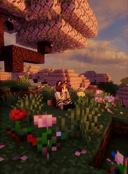 AI generated video: Mancerift1, This is a digital, blocky-style, Minecraft style. An…