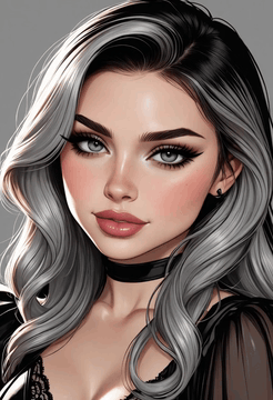 AI generated video: Gothic Glam aesthetic, , , HDR, professional, studio quality, highres, simple…