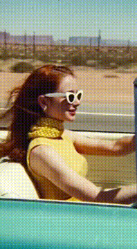 AI generated video: 1967 - Jean Rey tours Route 66