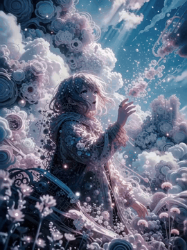 AI generated video: entire video keeps the exact art style, character and composition of <Picture…