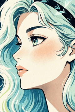 AI generated video: woman face closeup, Headband, , Breath-taking detail, Unrivaled detail…