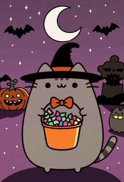 AI generated video: integrated_multimodal_description: [Shot 1] Anime Halloween style, p7shc1tr0n…