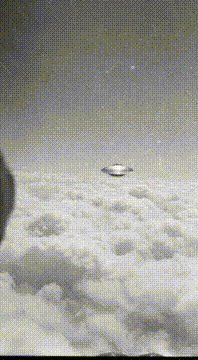 AI generated video: ufo surf metal