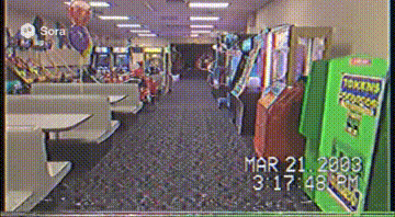 AI generated video: Real life Authentic raw VHS camcorder footage from the 2000s, recorded directly…