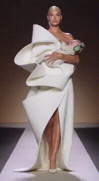 AI generated video: Team Hawk✨🦅⭐️@lapika345🦄 Walk on the runway while breast baby👶① Protective…
