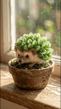 AI generated video: Single continuous macro shot, peaceful botanical hybrid nature, ABSOLUTELY ZERO…
