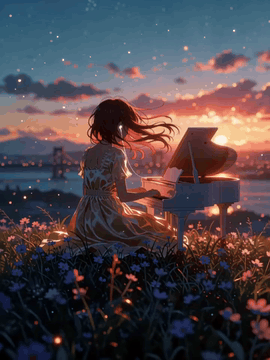 AI generated video: ture 1> shows the opening scene. The video keeps the art style, characters and…