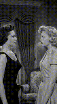 Видео, сгенерированное нейросетью: Behind the scenes footage of an on screen slap, an actress approaches the other…
