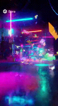 AI generated video: even crazier with loud ear killing music with a bunch of things exploding into…