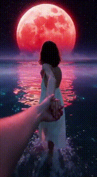 AI generated video: LUNAR TIDE // HOLD MY HAND