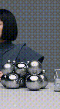 AI generated video: materials experiments v001