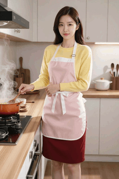 AI generated video: A woman is stirring food in the kitchen, Steaming is rising from the pot, and…